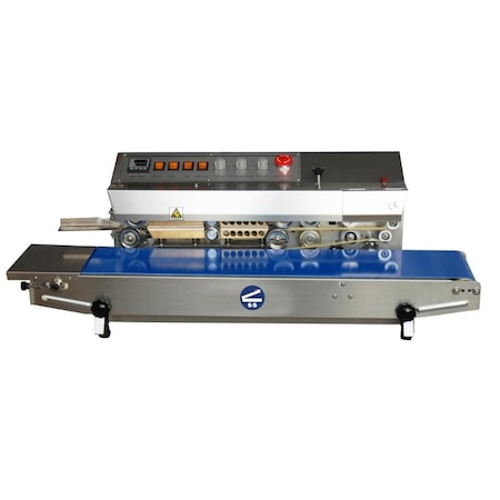 Sealer Sales HL-M810 Horizontal Dry Ink Coding Stainless Steel Band Sealer HL-M810I
